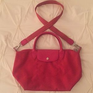 Lomgchamp red Neo tote